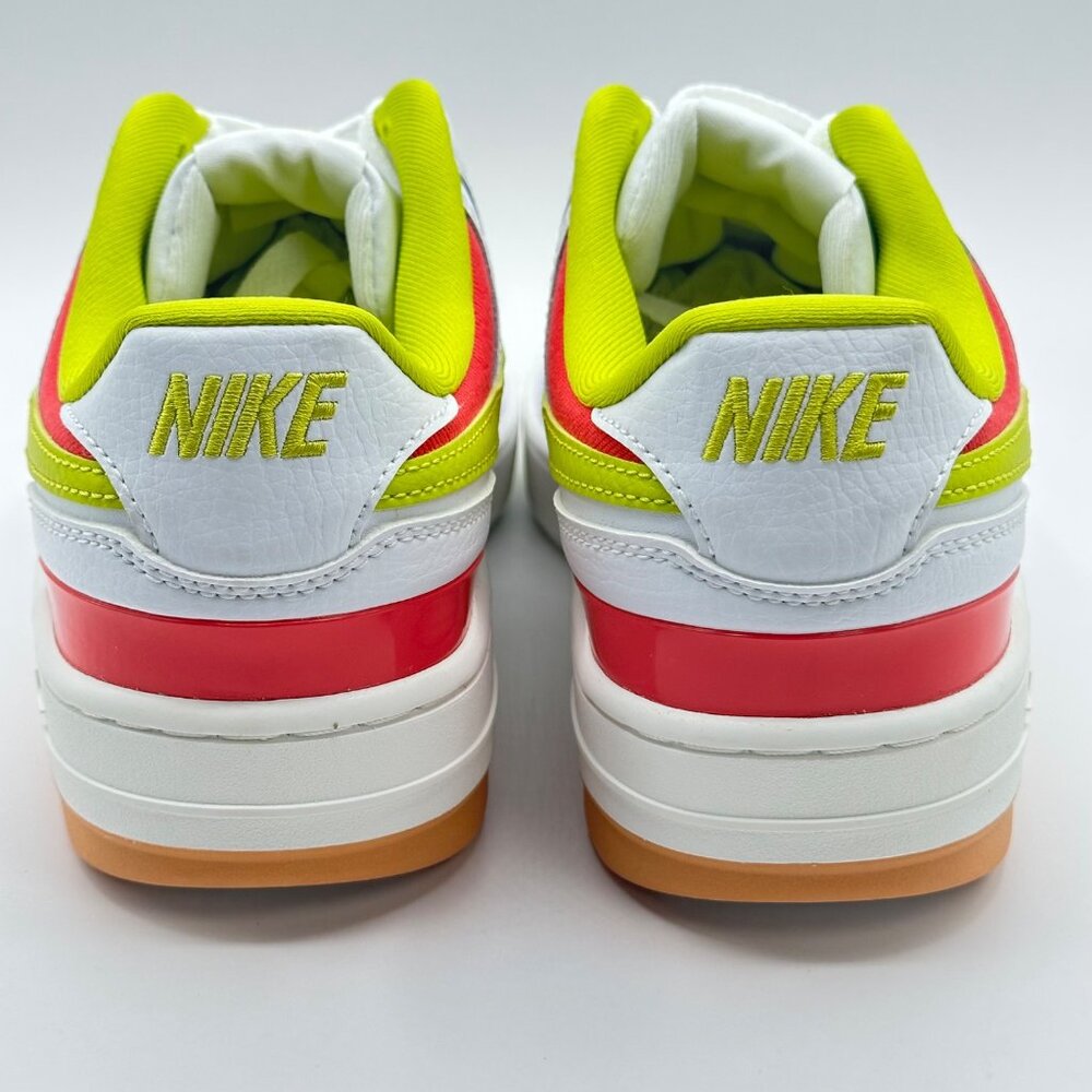 Women's  Nike Gamma Force White Bright Cactus HJ7338 100 - Sz 10(Men 8.5) NEW - Picture 5 of 11